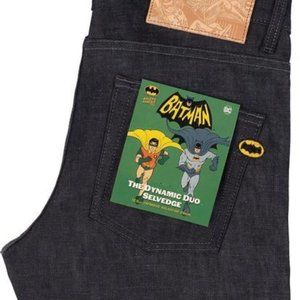 NWT Naked and Famous x Batman Selvedge Denim